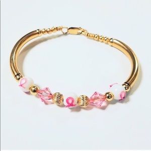 🎀Breast Cancer Awareness Bangle